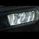Μπροστινά Φανάρια Set Για Ford Ranger 15-20 DRL Dynamic Μαύρα Full Led Με Μοτέρ VLand