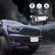 Μπροστινά Φανάρια Set Για Ford Ranger 15-20 DRL Dynamic Μαύρα Full Led Με Μοτέρ VLand