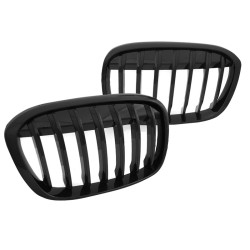 Καρδιές Μάσκας Για Bmw X1 F48 14-19 Μαύρο Γυαλιστερό 2 Τεμάχια Καρδιές Μάσκας Για Bmw X1 F48 14-19 Μαύρο Γυαλιστερό 2 Τεμάχια