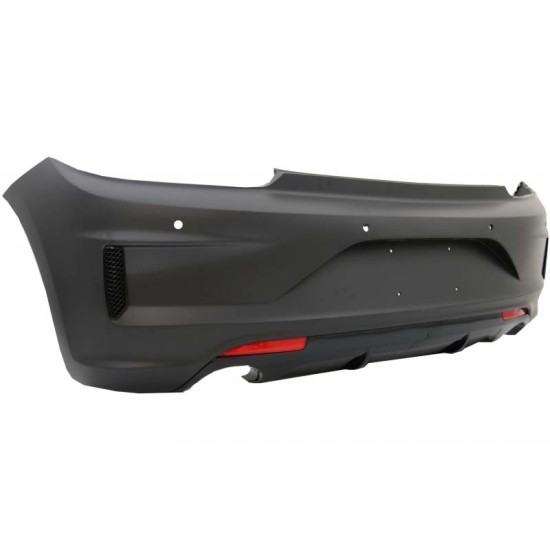Πισινός Προφυλακτήρας Για VW Scirocco 14-17 Facelift R20 Look