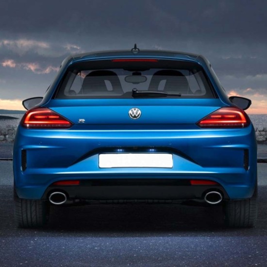 Πισινός Προφυλακτήρας Για VW Scirocco 14-17 Facelift R20 Look