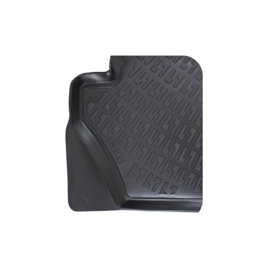 Πατάκια Σκαφάκια 3D Από Λάστιχο TPE Για Ford Fiesta 17+ Rizline 4 Τεμάχια Μαύρα