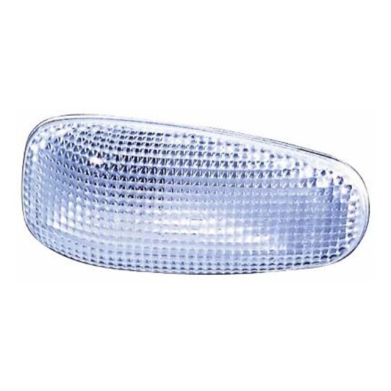 Πλαϊνό Φλας Φτερού Για Mercedes-Benz C W202 96-01 / CLK W208 97-02 / E W124 93-95 / W210 95-03 / SLK R170 96-04 / Vito W638 96-03 / Sprinter W901-W905 95-06 /  VW LT 98-06 Λευκό 1 Τεμάχιο