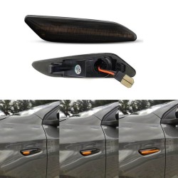 Πλαϊνά Φλας Φτερού Για Alfa Romeo 147 05-10 / 156 97-03 / Fiat Tipo 15+ Smoke Led Dynamic 2 Τεμάχια Πλαϊνά Φλας Φτερού Για Alfa Romeo 147 05-10 / 156 97-03 / Fiat Tipo 15+ Smoke Led Dynamic 2 Τεμάχια