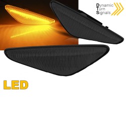 Πλαϊνά Φλας Φτερού Για Bmw X3 F25 LCΙ 14-17 / X4 F26 Led Dynamic Smoke 2 Τεμάχια Πλαϊνά Φλας Φτερού Για Bmw X3 F25 LCΙ 14-17 / X4 F26 Led Dynamic Smoke 2 Τεμάχια