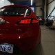 Πισινά Φανάρια Set Για Seat Leon 1P 05-09 Led Κόκκινο/Φιμέ Sonar