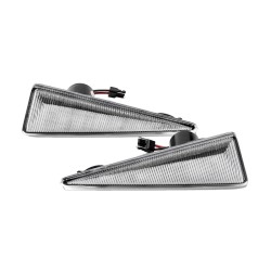 Πλαϊνά Φλας Φτερού Για Renault Megane 02-05 / Scenic 03-09 / Espace Led Dynamic Άσπρα 2 Τεμάχια Πλαϊνά Φλας Φτερού Για Renault Megane 02-05 / Scenic 03-09 / Espace Led Dynamic Άσπρα 2 Τεμάχια