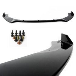Μπροστινό Spoiler Για VW Golf VII (7) 12-18 GTI Έκδοση Glossy Black 3 Τεμάχια