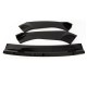 Μπροστινό Spoiler Για VW Golf VII (7) 12-18 GTI Έκδοση Glossy Black 3 Τεμάχια