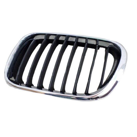 Καρδιά Μάσκας Αριστερή Για BMW Χ5 E53 00-04 Χρώμιο / Μαύρο 1 Τεμάχιο