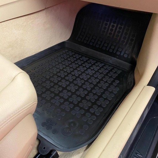 Πατάκια Σκαφάκια 3D Από Λάστιχο Για Bmw 3 F30 / F31 12-18 Rezaw Plast 4 Τεμάχια Μαύρα