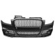 Μπροστινός Προφυλακτήρας Για Audi A4 B7 04-08 RS4 Look Με Μαύρη Ματ Κυψελωτή Μάσκα Με PDC