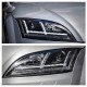 Μπροστινά Φανάρια Set Για Audi TT 8J 06-10 DRL & Led Signal Dynamic Μαύρα Xenon Έκδοση D1S/H1 Με Μοτέρ Sonar