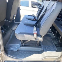 Πατάκι Πισινό Για Αυτοκίνητο / Suv / Van Universal 135cm x 33cm Από Λάστιχο Με Μοκέτα Γκρι Packy Poda 1 Τεμάχιο