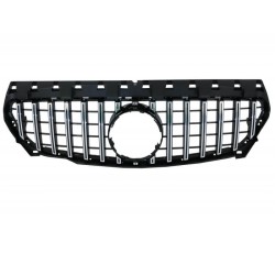 Μάσκα Για Mercedes-Benz CLA-Class C117 / W117 13-19 GT Amg Panamericana Look Μαύρο/Χρώμιο 1 Τεμάχιο