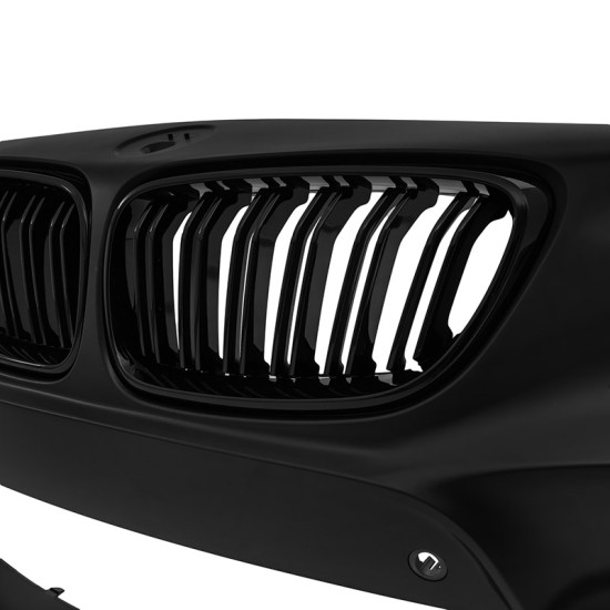 Μπροστινός Προφυλακτήρας Για Bmw 1 F20 LCI / F21 LCI  Facelift 15-19 M2 Look Κομπλέ Σετ Μετατροπής 18 Τεμαχίων
