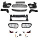 Μπροστινός Προφυλακτήρας Για Bmw 1 F20 LCI / F21 LCI  Facelift 15-19 M2 Look Κομπλέ Σετ Μετατροπής 18 Τεμαχίων