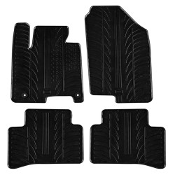 Πατάκια Αυτοκινήτου Gledring 0419 Hyundai Tucson / MHEV 2020- Μαύρο 4 Τεμάχια