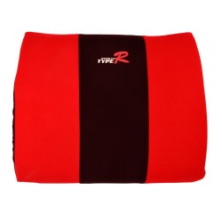 Μαξιλαράκι Μέσης Type-R Για Το Κάθισμα Του Αυτοκινήτου 35x30cm Κόκκινο / Μαύρο 1 Τεμάχιο 11138