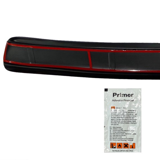 Προστατευτικό Πίσω Προφυλακτήρα Για VW Transporter T5 2003-2015 Από Abs Πλαστικό Μαύρο