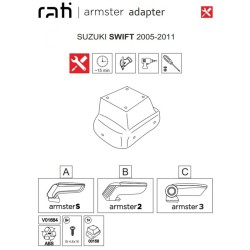 Βάση Τεμπέλη Ειδική Για Suzuki Swift 05-11 Armster Rati 1 Τεμάχιο Βάση Τεμπέλη Ειδική Για Suzuki Swift 05-11 Armster Rati 1 Τεμάχιο