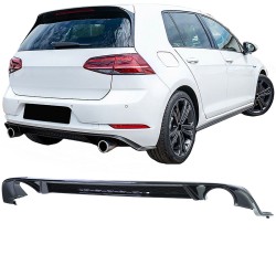 Diffuser Πίσω Προφυλακτήρα Για VW Golf VII (7.5) 17-20 Facelift GTI Με 2 Μονές Εξατμίσεις Δεξια & Αριστερά Γυαλιστερό Μαύρο Από Abs Πλαστικό 1 Τεμάχιο Diffuser Πίσω Προφυλακτήρα Για VW Golf VII (7.5) 17-20 Facelift GTI Με 2 Μονές Εξατμίσεις Δεξια & Αριστερά Γυαλιστερό Μαύρο Από Abs Πλαστικό 1 Τεμάχιο
