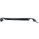 Diffuser Πίσω Προφυλακτήρα Για VW Golf VII (7.5) 17-20 Facelift GTI Με 2 Μονές Εξατμίσεις Δεξια & Αριστερά Γυαλιστερό Μαύρο Από Abs Πλαστικό 1 Τεμάχιο