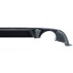 Diffuser Πίσω Προφυλακτήρα Για VW Golf VII (7.5) 17-20 Facelift GTI Με 2 Μονές Εξατμίσεις Δεξια & Αριστερά Γυαλιστερό Μαύρο Από Abs Πλαστικό 1 Τεμάχιο