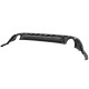 Diffuser Πίσω Προφυλακτήρα Για VW Golf VII (7.5) 17-20 Facelift GTI Με 2 Μονές Εξατμίσεις Δεξια & Αριστερά Γυαλιστερό Μαύρο Από Abs Πλαστικό 1 Τεμάχιο