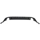 Diffuser Πίσω Προφυλακτήρα Για VW Golf VII (7.5) 17-20 Facelift GTI Με 2 Μονές Εξατμίσεις Δεξια & Αριστερά Γυαλιστερό Μαύρο Από Abs Πλαστικό 1 Τεμάχιο