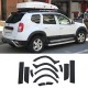 Πλαϊνά Φτερά Τροχών Για Dacia Duster 2010-2017 & Τριμ Πόρτας "Wild Look" Σετ 12 Τεμαχίων