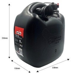 Μπετόνι - Δοχείο Καυσίμων Πλαστικό Μαύρο 5 Lt Feral Μπετόνι - Δοχείο Καυσίμων Πλαστικό Μαύρο 5 Lt Feral