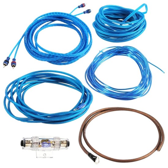 Κιτ Καλωδίωσης Stinger Ενισχυτή Αυτοκινήτου 8 Gauge 600W SS58