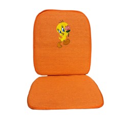 Πλατοκάθισμα Ψάθα Για Κάθισμα Αυτοκινήτου Tweety Πορτοκαλί 1 Τεμάχιο Πλατοκάθισμα Ψάθα Για Κάθισμα Αυτοκινήτου Tweety Πορτοκαλί 1 Τεμάχιο
