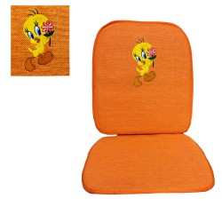 Πλατοκάθισμα Ψάθα Για Κάθισμα Αυτοκινήτου Tweety Πορτοκαλί 1 Τεμάχιο Πλατοκάθισμα Ψάθα Για Κάθισμα Αυτοκινήτου Tweety Πορτοκαλί 1 Τεμάχιο