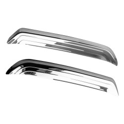 Τριμ Χρωμίου Από Ατσάλι Για Diffuser Πίσω Προφυλακτήρα Nissan Qashqai 2017-2021 Ζευγάρι 2 Τεμάχια Τριμ Χρωμίου Από Ατσάλι Για Diffuser Πίσω Προφυλακτήρα Nissan Qashqai 2017-2021 Ζευγάρι 2 Τεμάχια