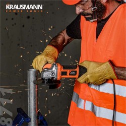 Γωνιακός Τροχός Ø125mm Με Ρυθμιζόμενες Στροφές 1100W Krausmann 8712 Γωνιακός Τροχός Ø125mm Με Ρυθμιζόμενες Στροφές 1100W Krausmann 8712