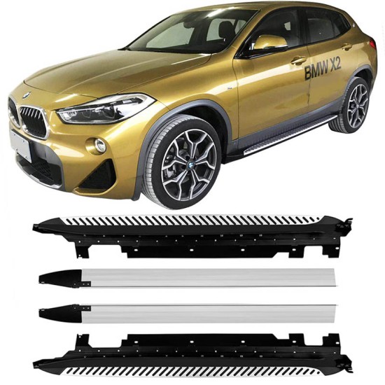 Πλαινά Σκαλοπάτια Για Bmw X2 F39 17+ OEM Look 2 Τεμάχια