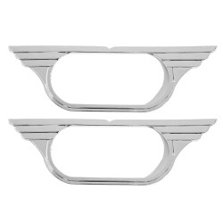 Διακοσμητικά Χρωμίου Για Πλαϊνά Φλας VW Golf IV (4) 98-04 2 Τεμάχια