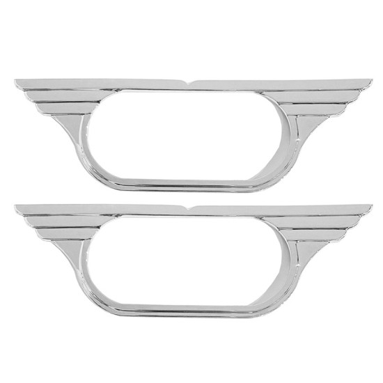 Διακοσμητικά Χρωμίου Για Πλαϊνά Φλας VW Golf IV (4) 98-04 2 Τεμάχια