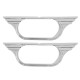 Διακοσμητικά Χρωμίου Για Πλαϊνά Φλας VW Golf IV (4) 98-04 2 Τεμάχια