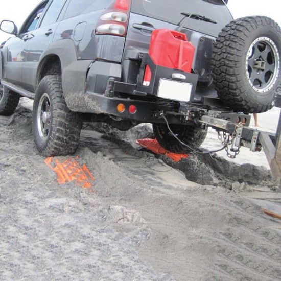 Αντιολισθητικά Βοηθητικά Πέδιλα Πρόσφυσης "Rescue  Sand - Mud - Snow Track" Χακί 2 Τεμάχια
