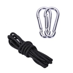 Αιώρα Μονή Μαύρο-Κόκκινο σε Τσαντάκι 270 x140cm Αιώρα Μονή Μαύρο-Κόκκινο σε Τσαντάκι 270 x140cm