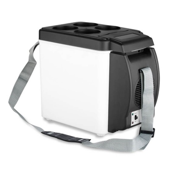 Ψυγείο Αυτοκινήτου Ηλεκτρικό 6lt DC 12V 38W  Με Λειτουργία Ψύξης Και Θέρμανσης