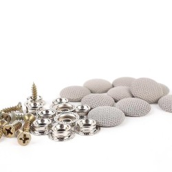 Κιτ Επισκευής Ταπετσαρίας Ουρανού Αυτοκινήτου Πόρπες 12 Τεμάχια Γκρι Κιτ Επισκευής Ταπετσαρίας Ουρανού Αυτοκινήτου Πόρπες 12 Τεμάχια Γκρι