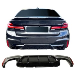 Diffuser Πίσω Προφυλακτήρα Για Bmw 5 G30/G31 17+ M-Packet Γυαλιστερό Μαύρο Με 2 Διπλές Τρύπες Εξάτμισης Αριστερά & Δεξιά Από Abs Πλαστικό 1 Τεμάχιο Diffuser Πίσω Προφυλακτήρα Για Bmw 5 G30/G31 17+ M-Packet Γυαλιστερό Μαύρο Με 2 Διπλές Τρύπες Εξάτμισης Αριστερά & Δεξιά Από Abs Πλαστικό 1 Τεμάχιο