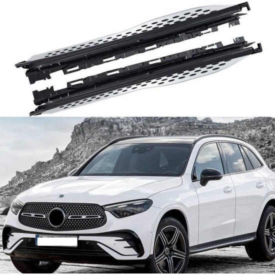 Πλαινά Σκαλοπάτια Για Mercedes-Benz GLC-Class (X254/C254) 22+ 2 Τεμάχια
