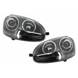 Μπροστινά Φανάρια Set Για Vw Golf V (5) 03-08 Bi-Xenon Projectors GTI / R32 Look Μαύρα H7/H7 Με Μοτέρ & E-Mark Carner Μπροστινά Φανάρια Set Για Vw Golf V (5) 03-08 Bi-Xenon Projectors GTI / R32 Look Μαύρα H7/H7 Με Μοτέρ & E-Mark Carner