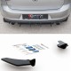 Splitters Πίσω Προφυλακτήρα Δεξιά & Αριστερά Για VW Golf VII (7) GTI 2013-2016 Μαύρο Maxton Design 2 Τεμάχια
