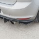 Splitters Πίσω Προφυλακτήρα Δεξιά & Αριστερά Για VW Golf VII (7) GTI 2013-2016 Μαύρο Maxton Design 2 Τεμάχια